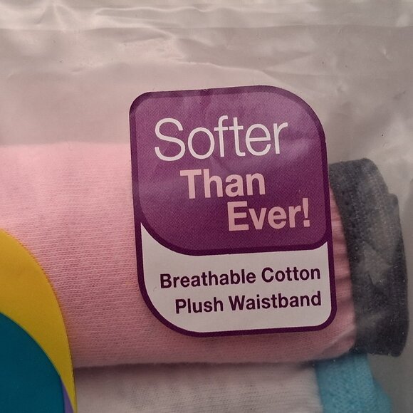 Hanes Ultimate Girls Tagless Hipster Style Super Soft Cotton Underwear 14 Pairs - Picture 3 of 11